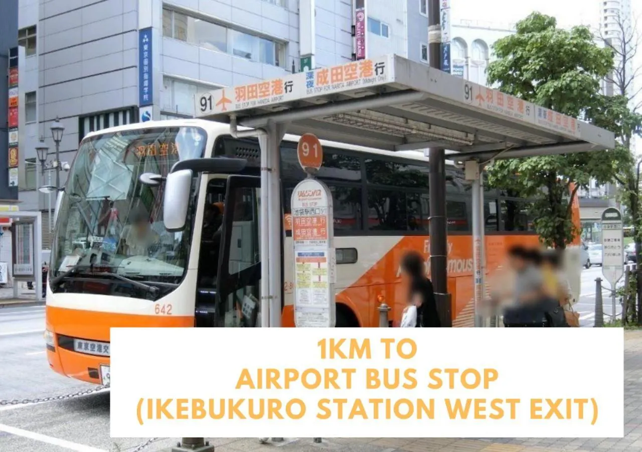 Ferio Kita-Ikebukuro Apartment 101 طوكيو 0*,